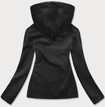 DAMSKA KURTKA-BLUZA TREKKINGOWA CZARNO-NIEBIESKA (HH018-1-9)