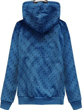 BLUZA Z KAPTUREM NIEBIESKA (1911)