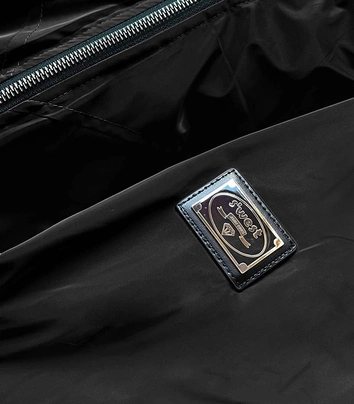 Kurtka damska z kapturem czarna (b8105-1)