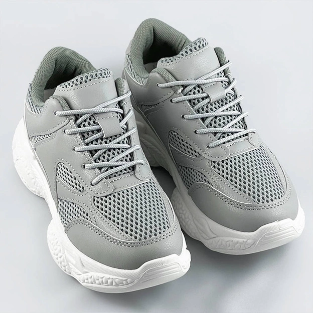 Damskie buty sportowe szare (170)