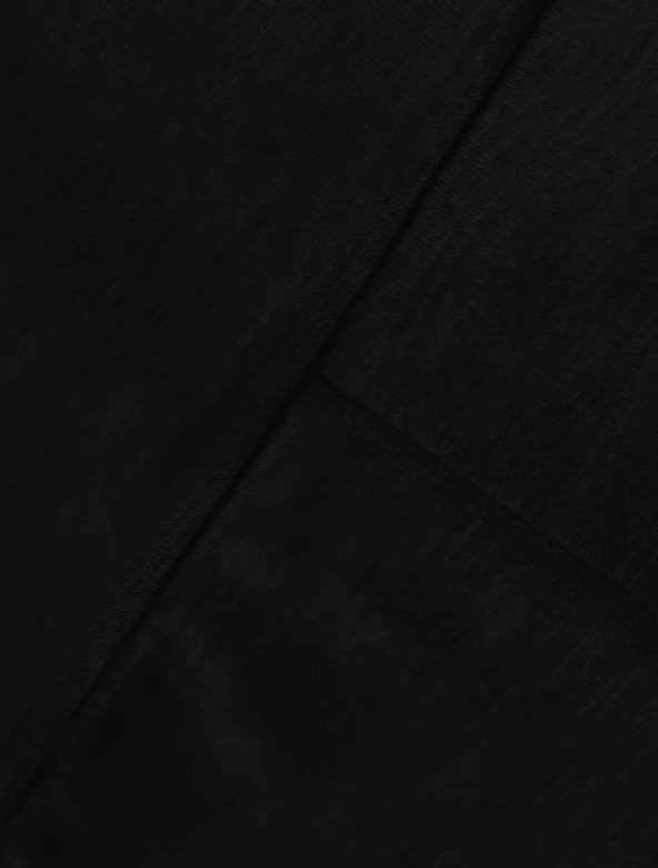 Grube legginsy bawełna czarne (YW003)