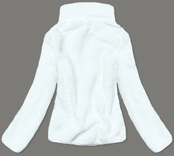 PLUSZOWA DAMSKA BLUZA BIAŁA (HH006-45)