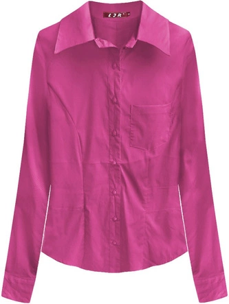 BAWEŁNIANA KOSZULA AMARANTOWA (1016)