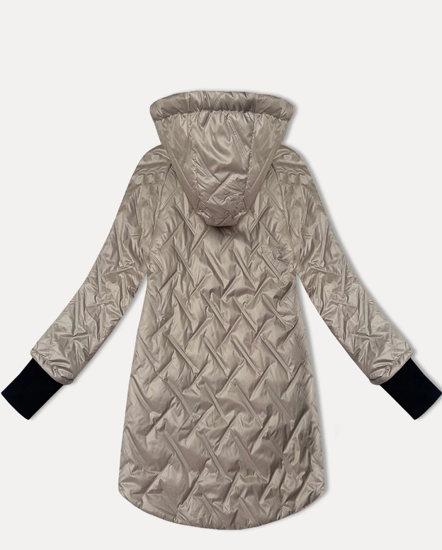 Lekka kurtka damska z odpinanym kapturem S'West jasny beżowy (B8371-70)