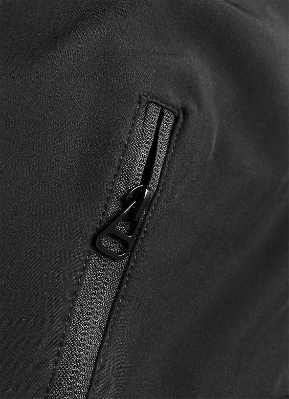 Męska kurtka sportowa typu softshell czarna (HM187-1)