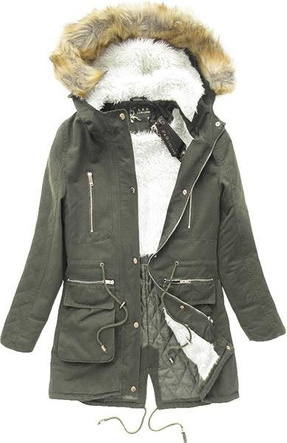 KHAKI PARKA ZIMOWA (7582)