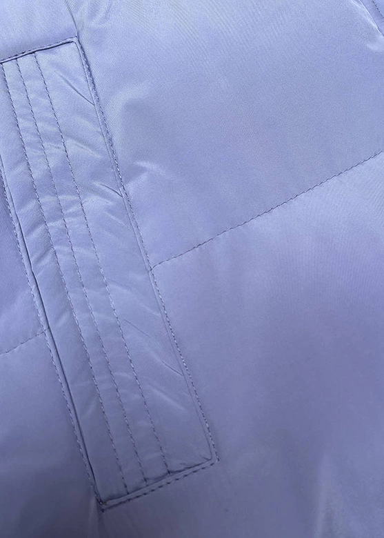 Gruba kamizelka damska wrzos (23-008)