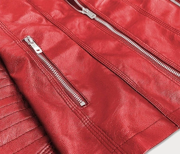 Ramoneska ze stójką czerwona (b0110)