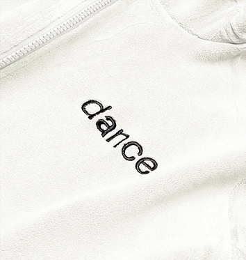 Polarowy komplet dresowy damski ecru (YP-1024)