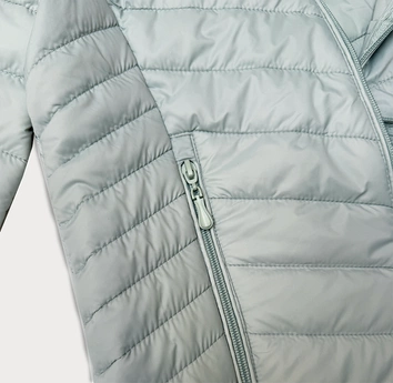 Lekka kurtka damska z odpinanym kapturem J Style miętowa (16M9230-156)