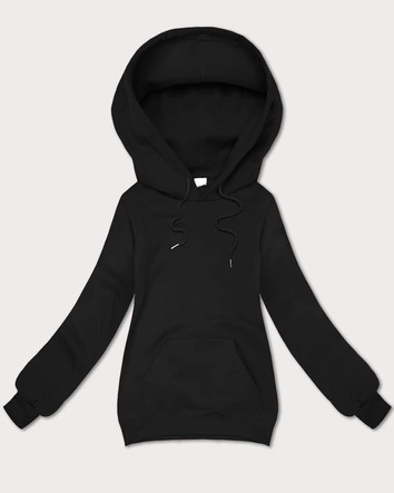 Luźna bluza kangurka z kapturem S'West czarna (B-11#)