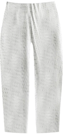 BŁYSZCZĄCE LEGGINSY W KROPKI BIAŁE (333/1ART)