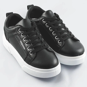 Buty sportowe damskie czarne (s221)