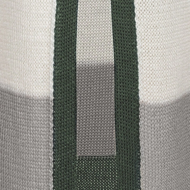 DŁUGI SWETER Z KAPTUREM KHAKI-SZARY (122ART)