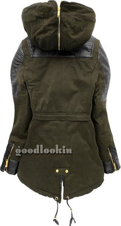 PARKA ZIMOWA GO-START ARMY (AH-CK668)
