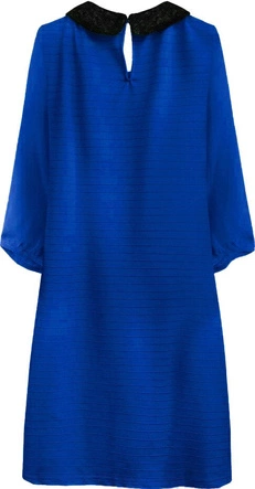 SUKIENKA Z KOŁNIERZYKIEM CHABROWA (6107)