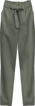 SPODNIE CHINOS Z PASKIEM KHAKI (295ART)