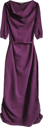 BAWEŁNIANA SUKIENKA BURGUNDOWA (FF308)