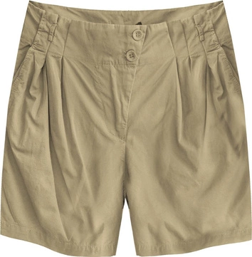 KLASYCZNE SZORTY JASNOBRĄZOWE (2221)