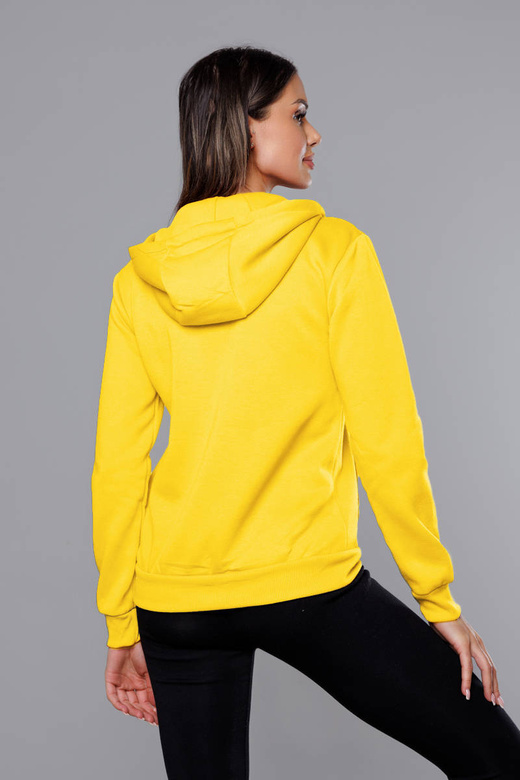 Bluza damska sportowa słoneczny żółty (W03-28)