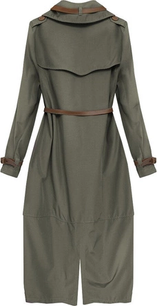 OVERSIZOWY TRENCZ KHAKI (557ART)