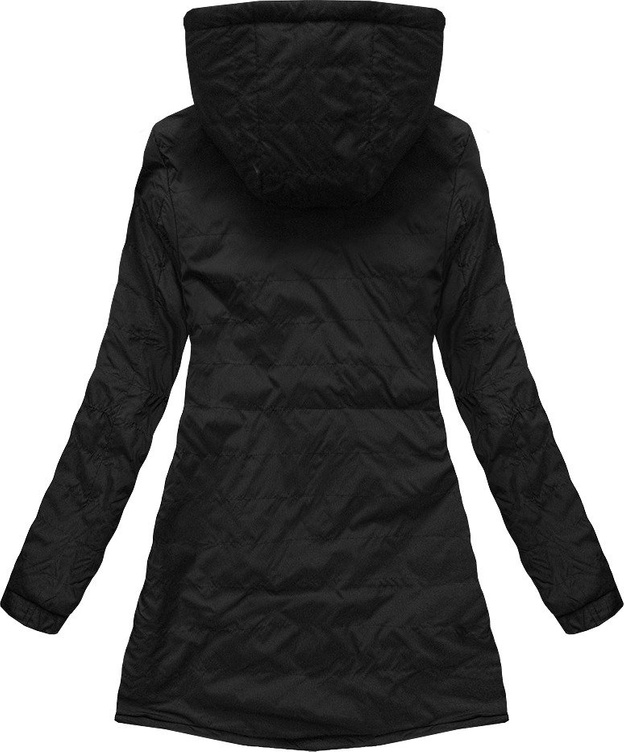 DWUSTRONNA PARKA Z KAPTUREM KHAKI (W645)