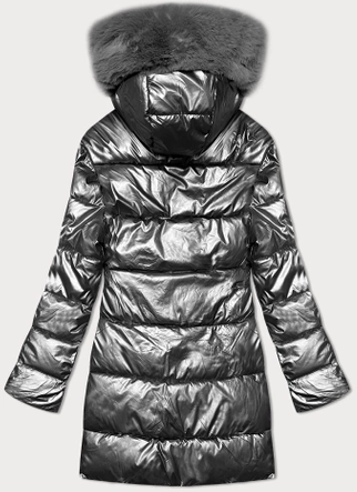 Damska zimowa kurtka S'west szara (B8165-70)