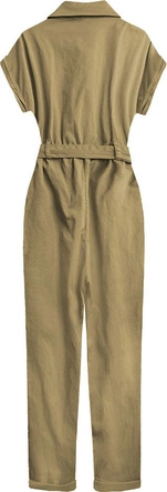 BAWEŁNIANY KOMBINEZON KARMELOWY (361ART)