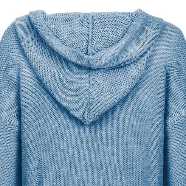 SWETER Z BUFIASTYMI RĘKAWAMI NIEBIESKI (116ART)