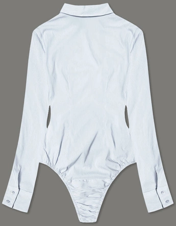 BLUZKA BODY W PASKI BIAŁA (AWT0213)