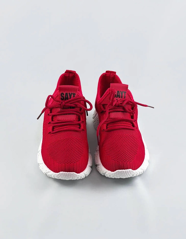 Lekkie buty sportowe damskie czerwone (blx-003)
