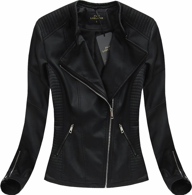 CZARNA RAMONESKA TYPU BIKER (X5251X)