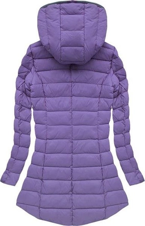 PIKOWANA KURTKA Z KAPTUREM WRZOSOWA (7152)