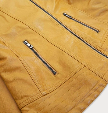 RAMONESKA Z EKOSKÓRY ŻÓŁTA  (B20)