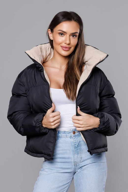 Przejściowa kurtka puffer czarna (5M3115-392)