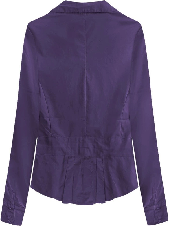 BAWEŁNIANA KOSZULA FIOLETOWA (1016)