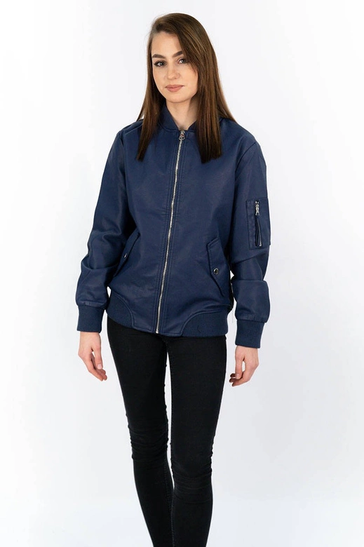 KURTKA PILOTKA GRANATOWA (XW12X)