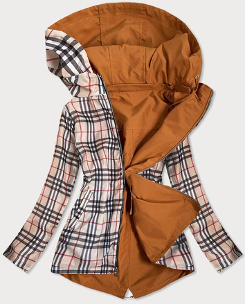 Kurtka damska kratka burberry karmelowa (mm88)