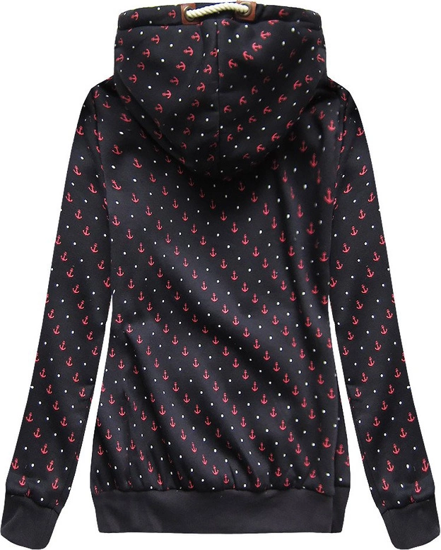 BLUZA Z KAPTUREM GRANATOWA (1911)