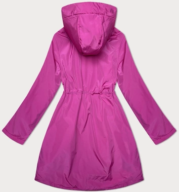 Kurtka damska z kapturem Miss TiTi różowa (2832)