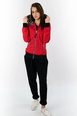 DRES DAMSKI MYSZKA MIKI CZERWONY (AMG748)