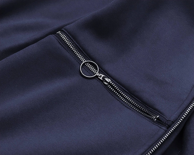 Taliowana bluza damska granatowa (AMG-17)