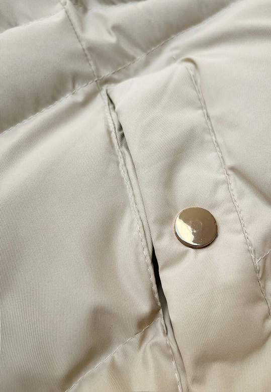 Kurtka damska z kapturem J Style jasny beż (5M3231-62)