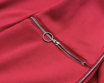 Taliowana bluza damska czerwona (amg-17)