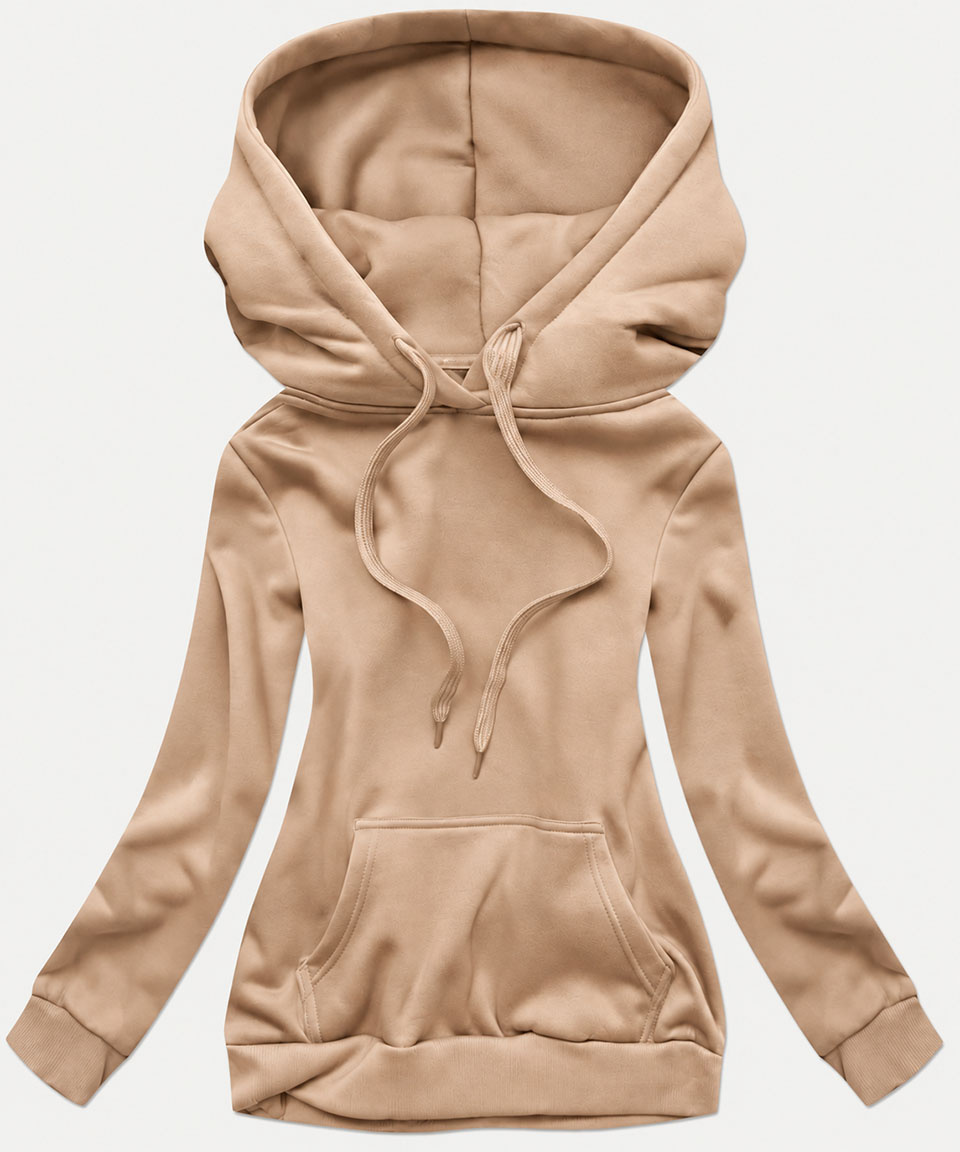Damska bluza dresowa nude (W02-160)