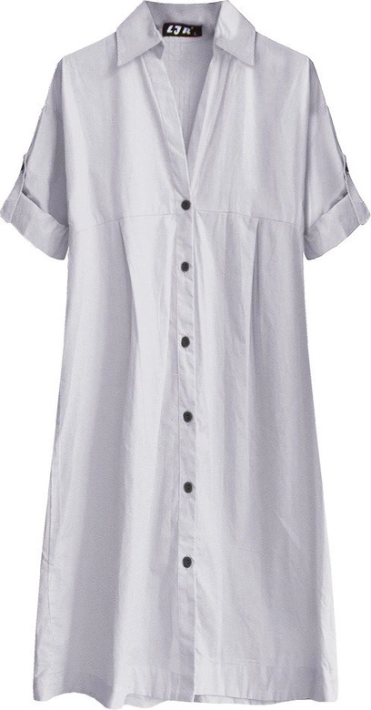 DŁUGA BAWEŁNIANA KOSZULA WRZOSOWA (X1033X)