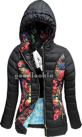 KURTKA ZIMOWA GO-START CZARNA (AH-WZ107)