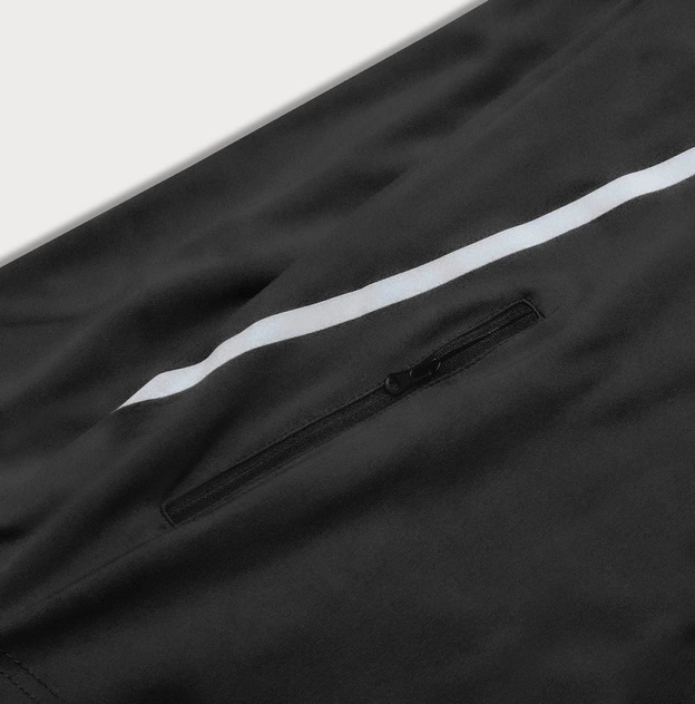 Damska rozpinana bluza ze stójką czarna (20320)