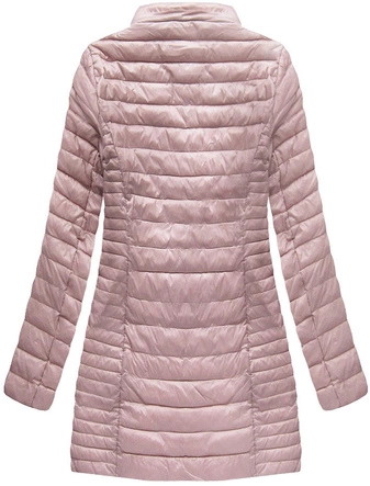 PIKOWANA KURTKA Z KAPTUREM ANTYCZNY RÓŻ (B1070-30)