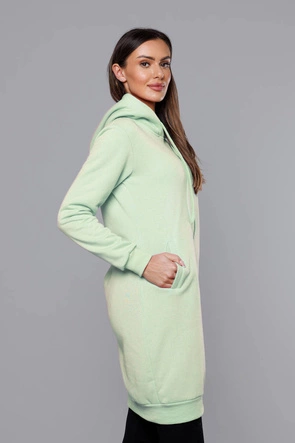 Długa bluza dresowa pistacjowa (YS10005-39)